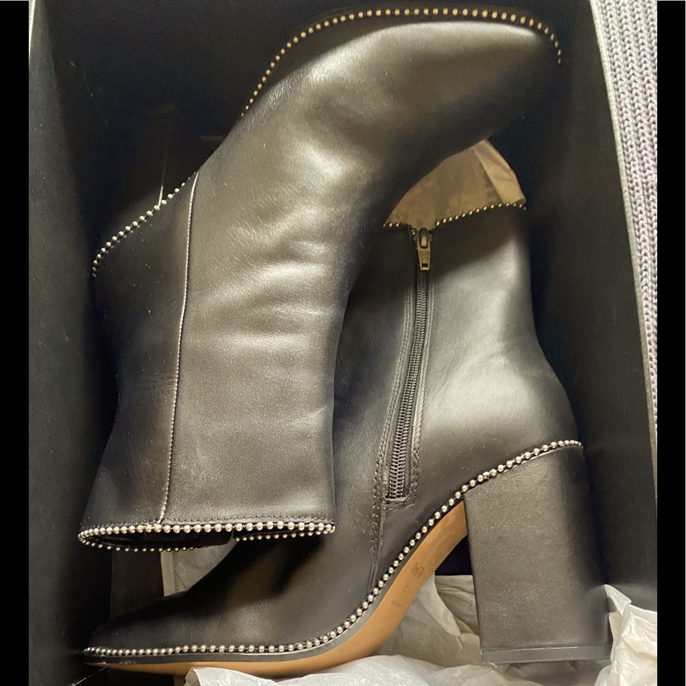 Coach women’s leather boots